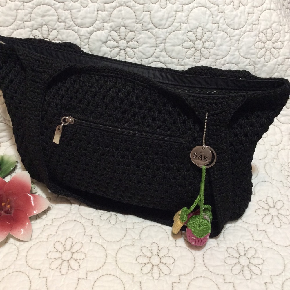 The Sak crochet purse